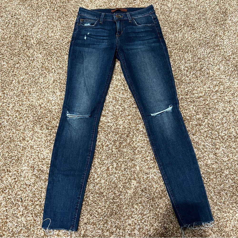 Women’s Joes Jeans. Size 24. Dark wash low rise